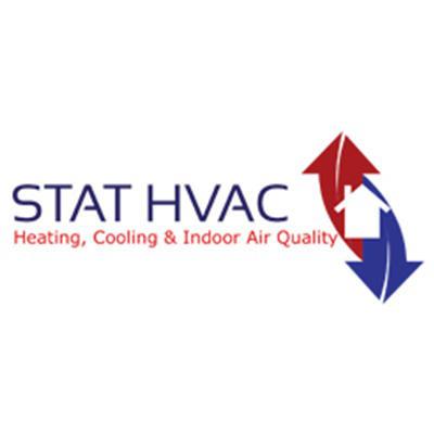 STAT HVAC - Heating, Cooling &amp; Indoor Air Quality Logo