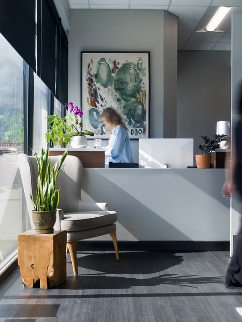 Bridgeway Dental Office Reception