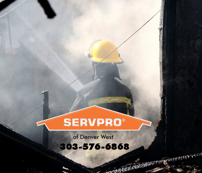 After the fire is extinguished, you will be left with smoke and soot damage and water damage left from the firefighting efforts. SERVPROÂ® of Denver West offers many deep cleaning and restoration services to return your belongings to preloss condition.