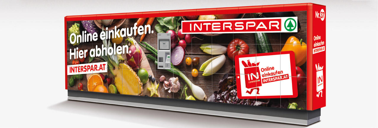 INTERSPAR Abholbox Bahnhof Wien Hadersdorf, Bahnstraße in Wien
