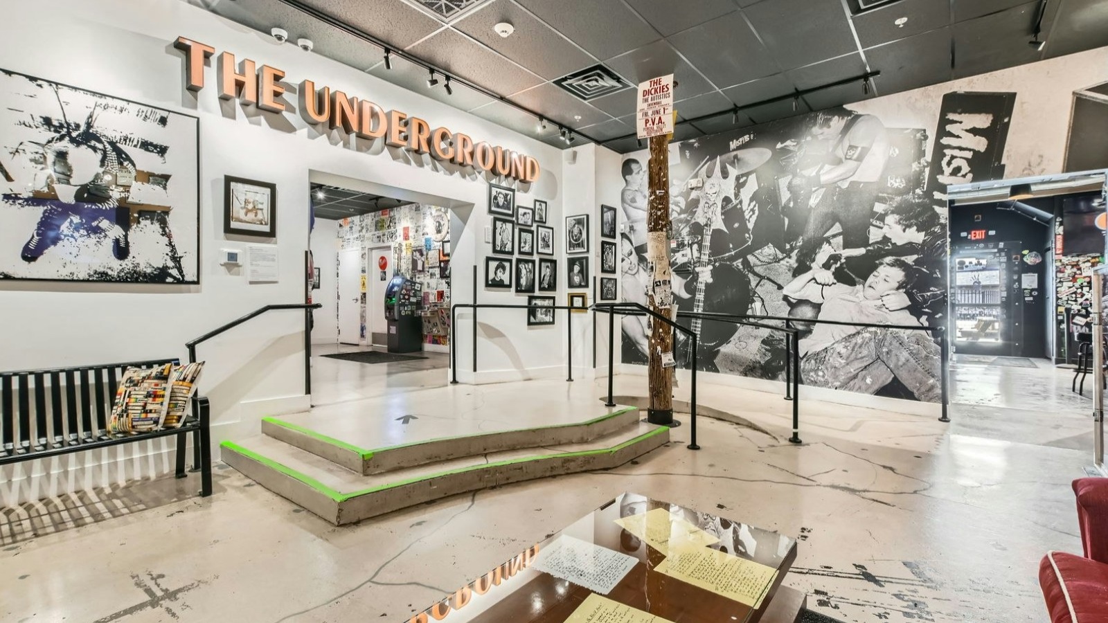 The Punk Rock Museum offers live event destinations, alternative nightlife venues, and immersive social experiences.