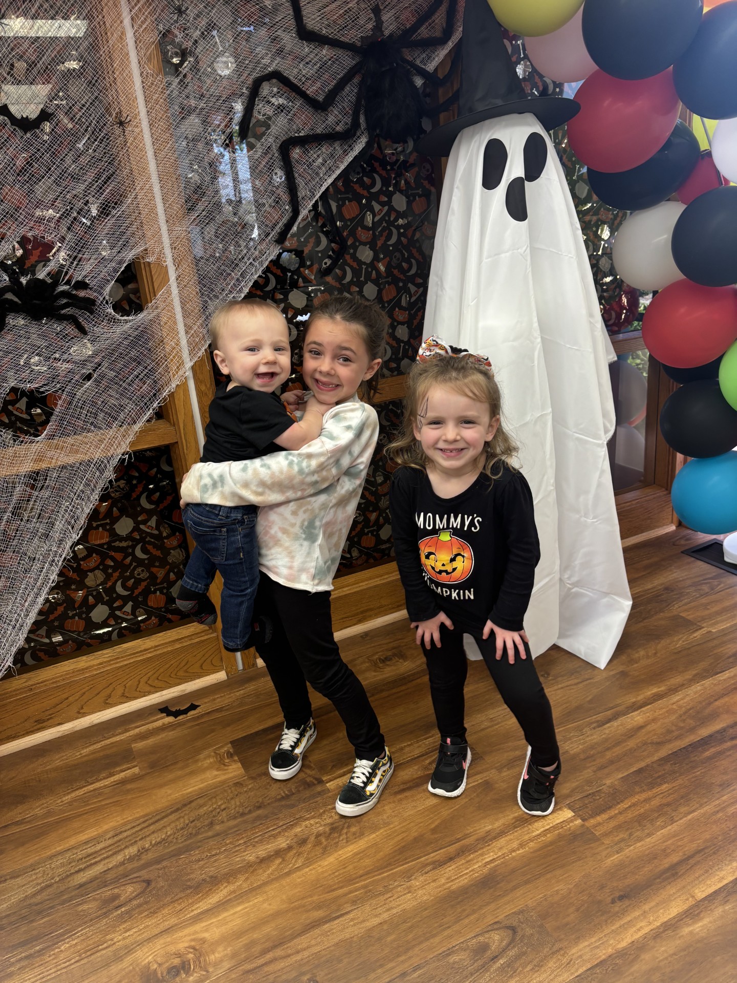 Getting spooky with the kiddos!