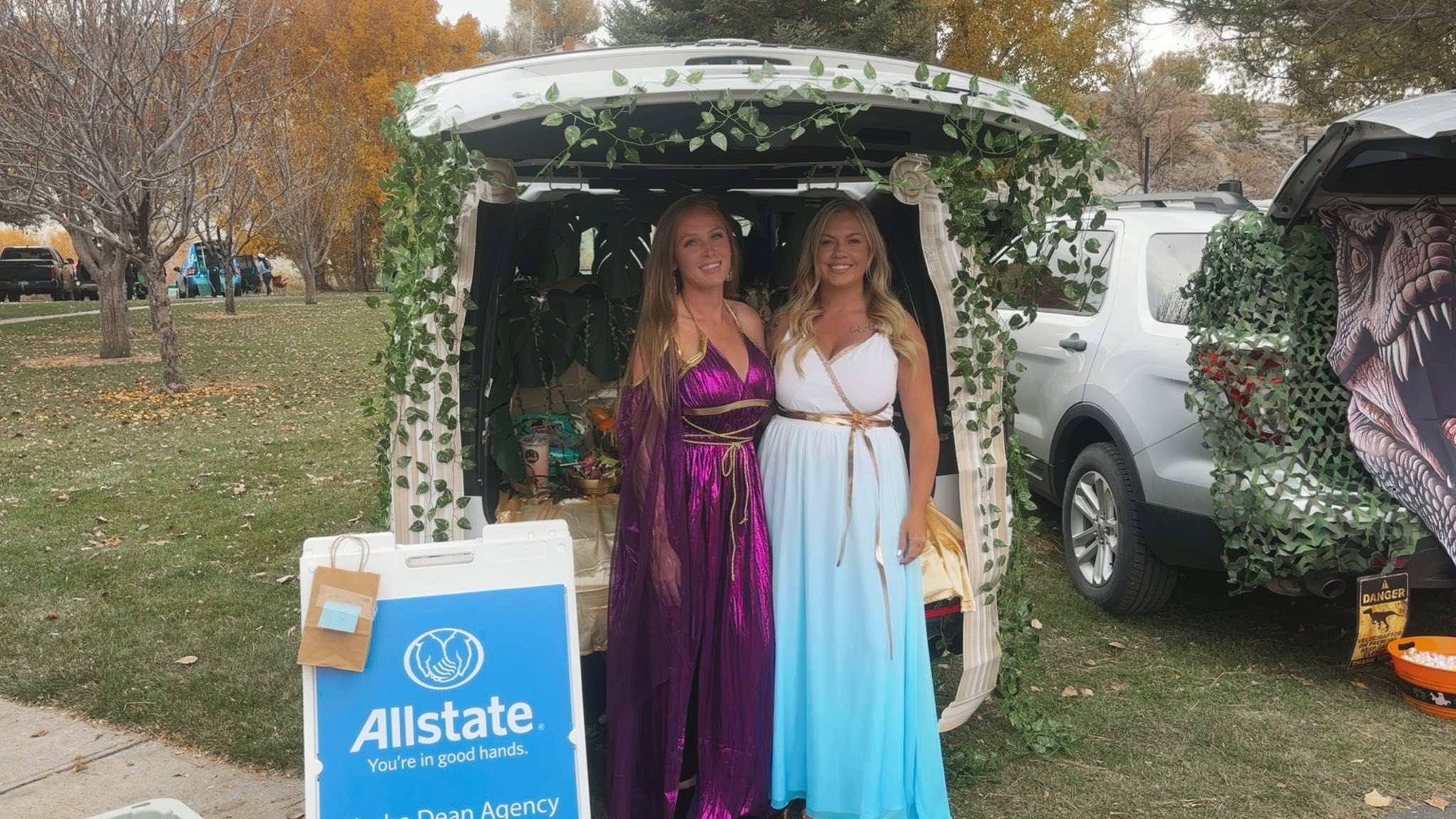 Sponsoring Trunk or Treats. 