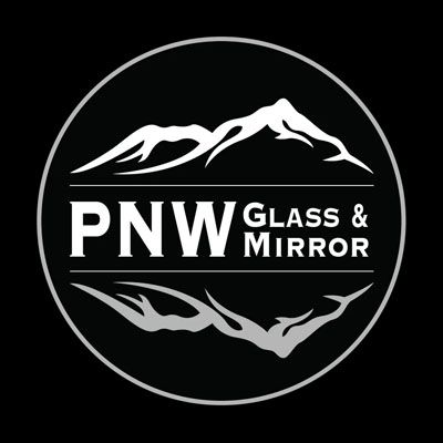PNW GLASS &amp; MIRROR Logo