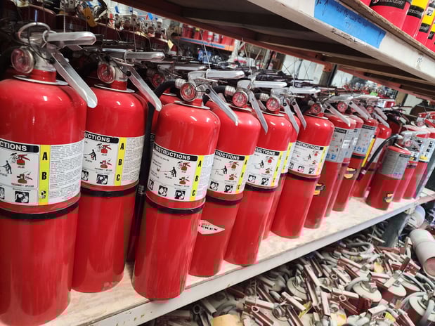 Images Serviced Fire Equipment