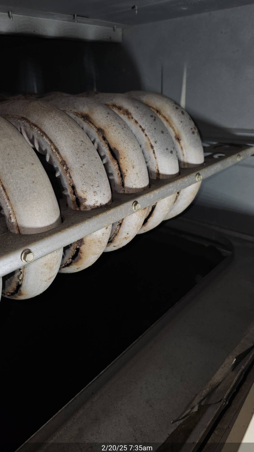 cracked heat exchanger