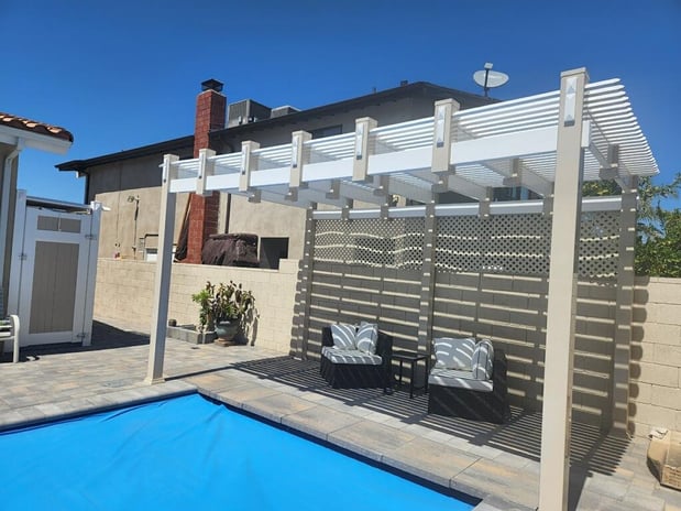 Images Practic Vinyl Fencing- Rosemead