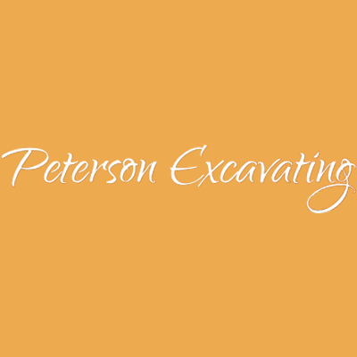 Peterson Excavating & Landscaping Logo