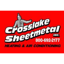 Crosslake Sheet Metal Heating and Air Conditioning Logo
