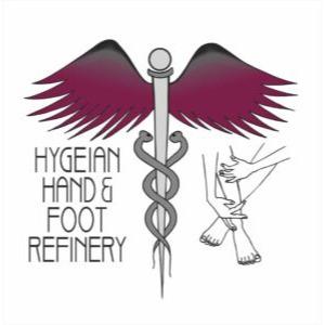 Hygeian Hand and Foot Refinery Logo