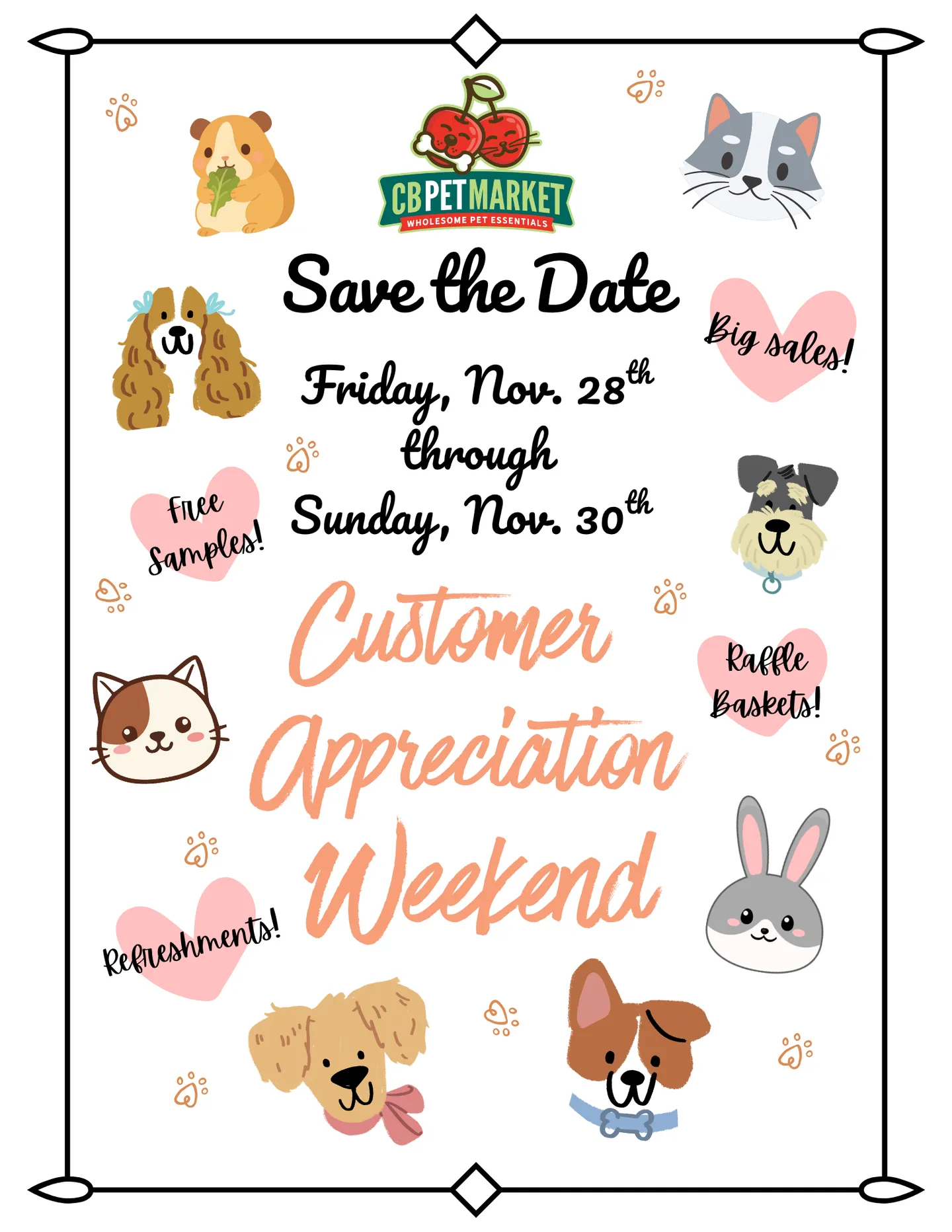 Image of Local Pet Event Customer Appreciation Weekend! Nearby