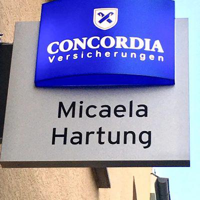 Versicherungsbüro Micaela Hartung in Crimmitschau - Logo