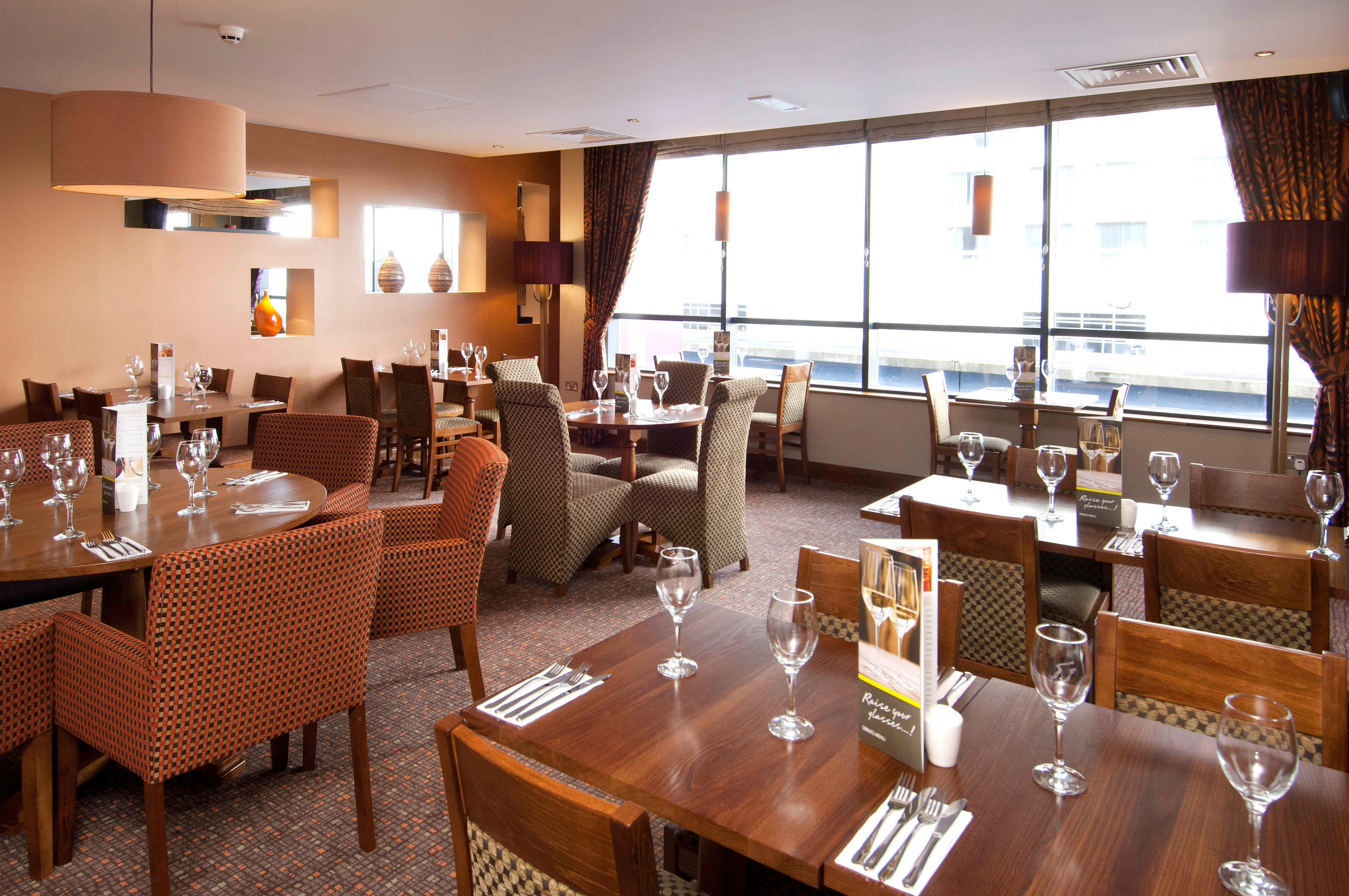 Thyme restaurant interior Premier Inn London Gatwick Airport (North Terminal) hotel Gatwick 08715 279354