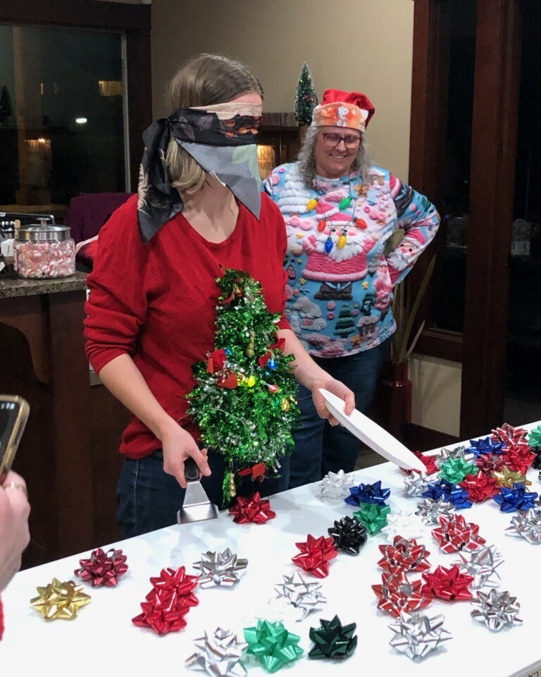 A flashback to last year's Holiday party!