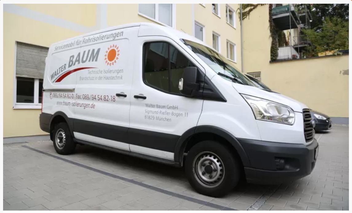 Walter Baum GmbH |Technische Isolierungen |Brandschutz |Kälteschutz | Wärmedämmung, Sigmund-Riefler-Bogen 11 in München
