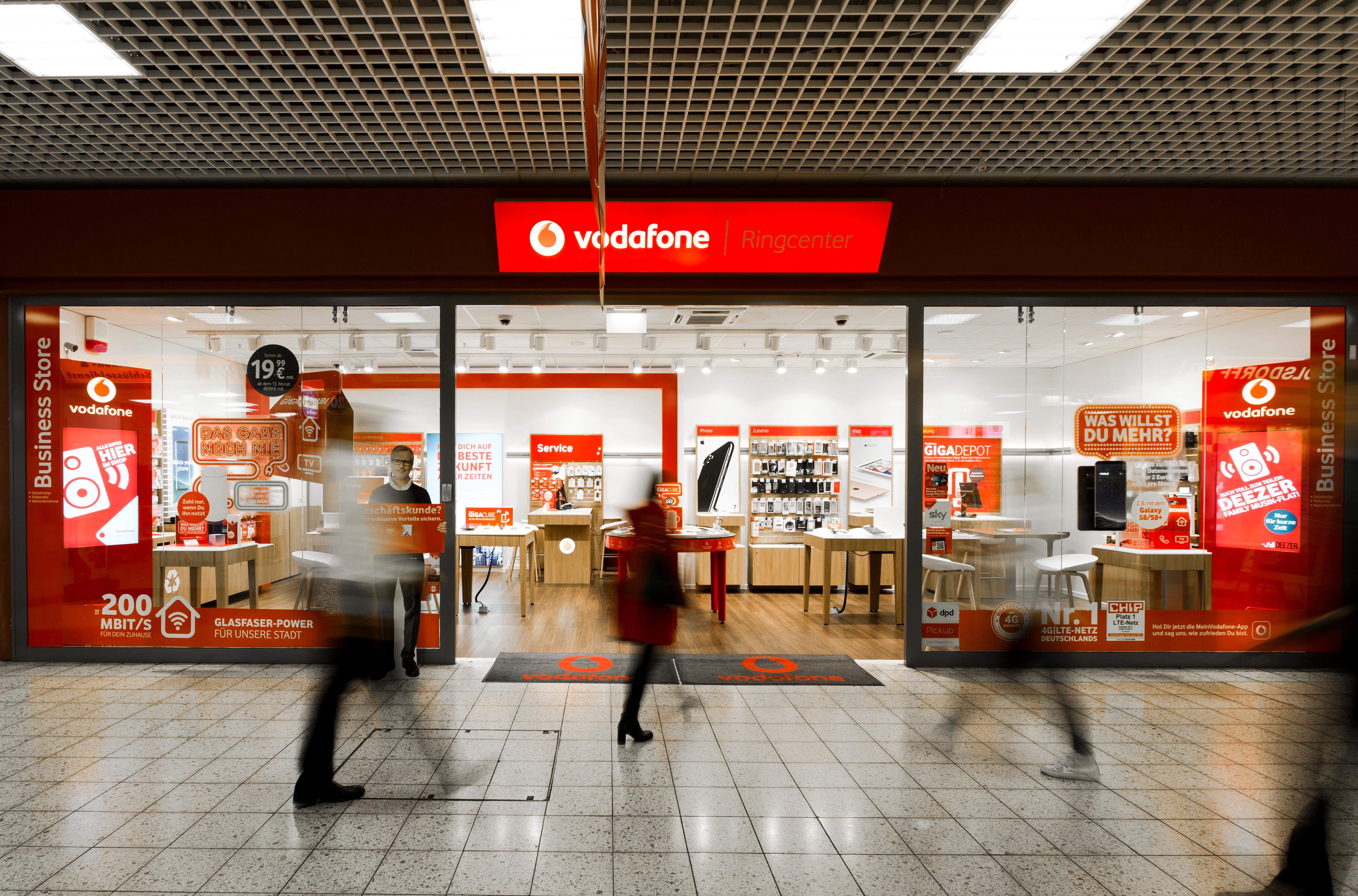 Vodafone Shop im Marktkauf Kutsche