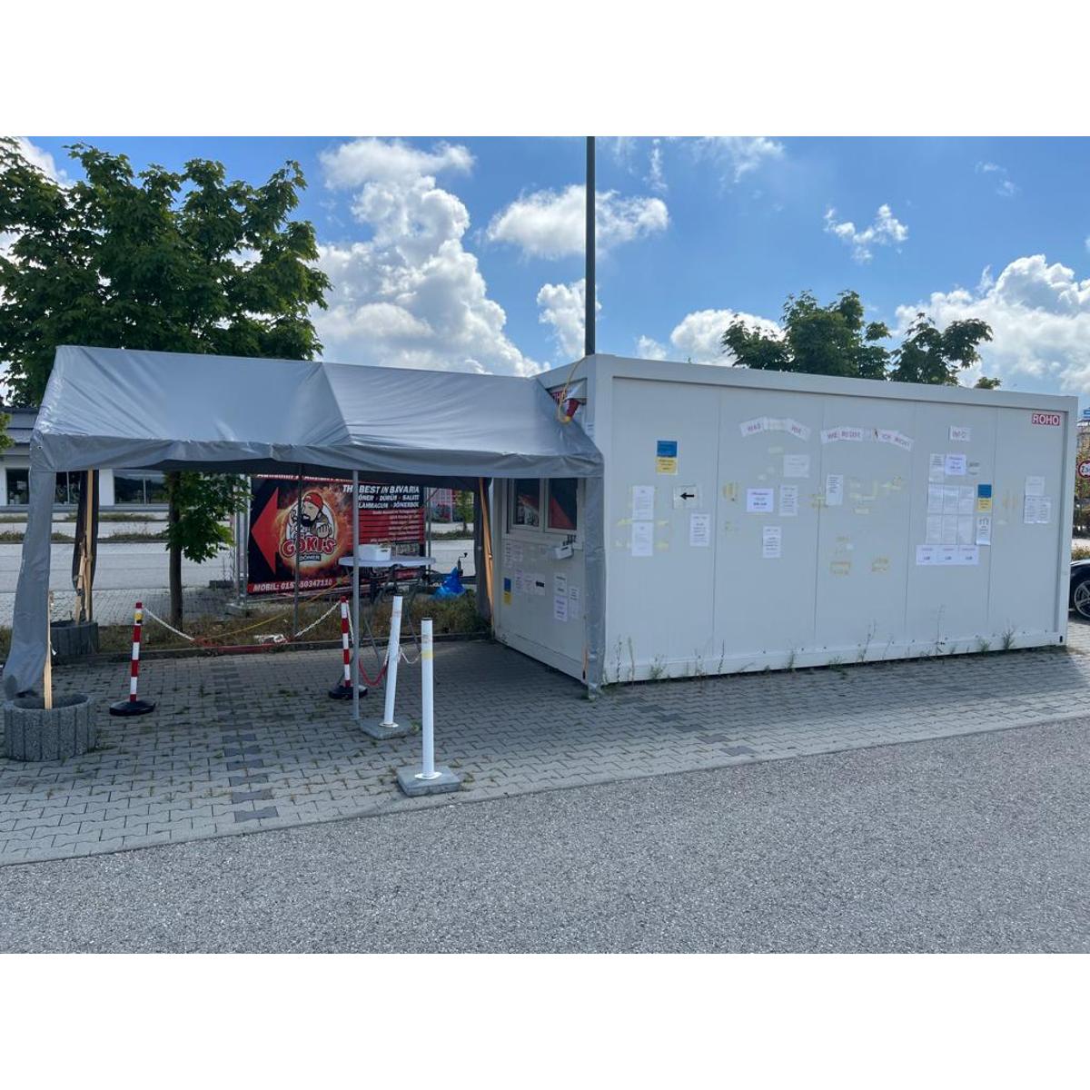 Covid-Bayern Teststelle Denkendorf, REWE NOWAK PARKPLATZ, Alemannenstraße 6 in Denkendorf