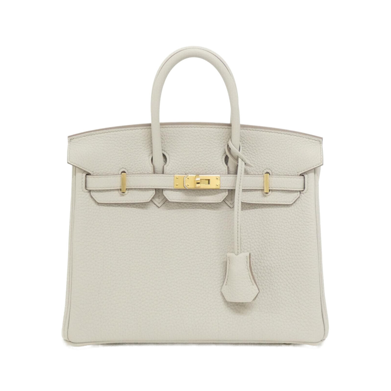 エルメス バーキン 25cm 041344CC トゴ BETON ゴールド金具 W刻印