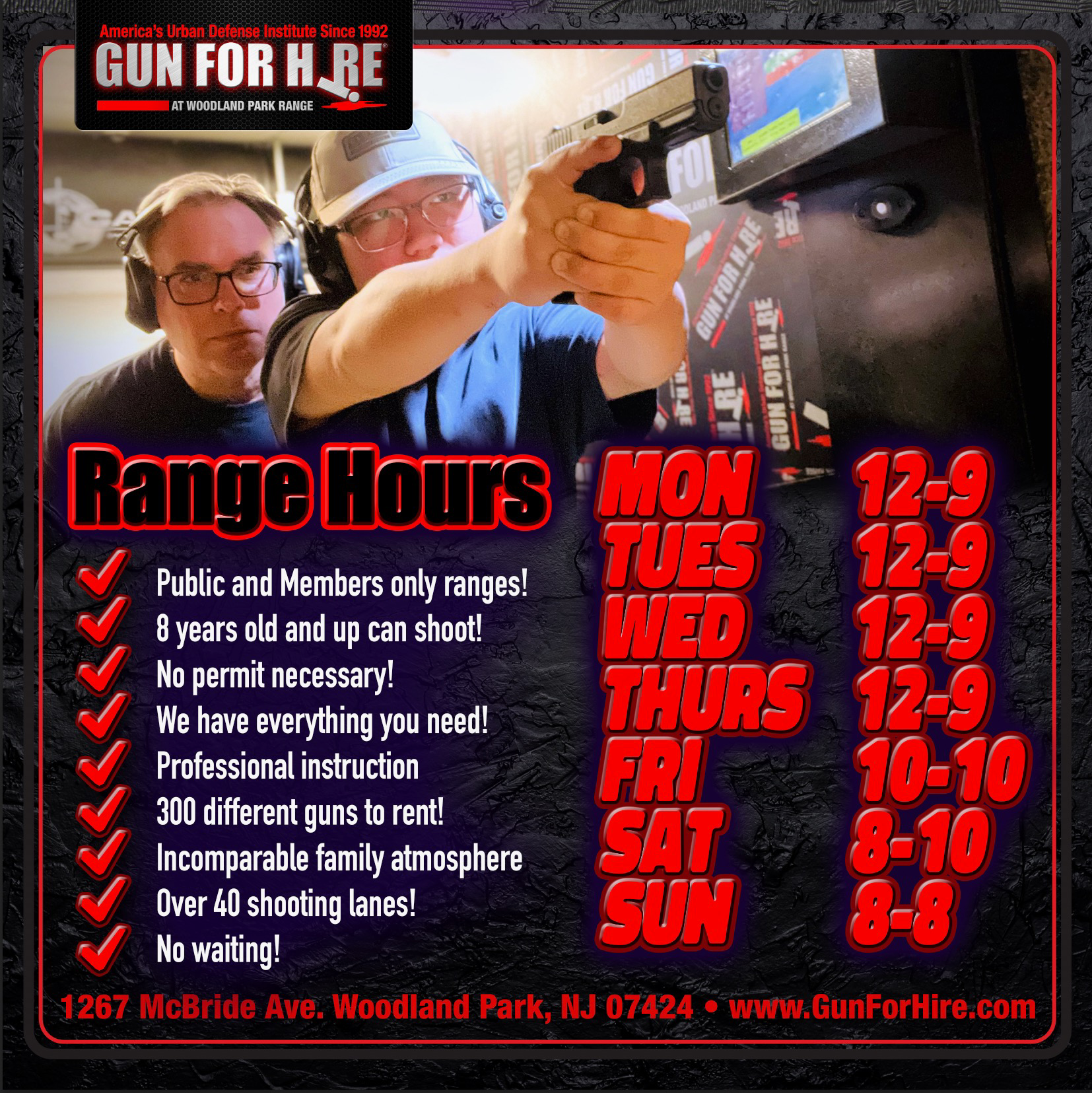 Gun For Hire at The Woodland Park Range