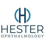 Hester Ophthalmology: Darrell E Hester, M.D. Logo