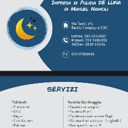 Impresa di pulizie De Luna Logo