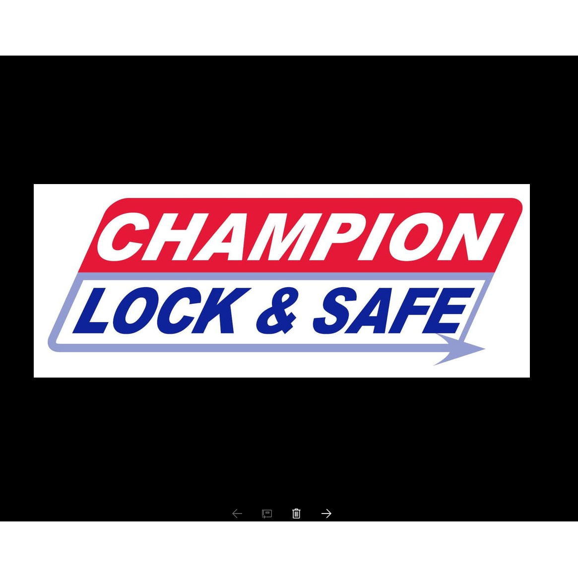 Champion Lock & Safe Logo