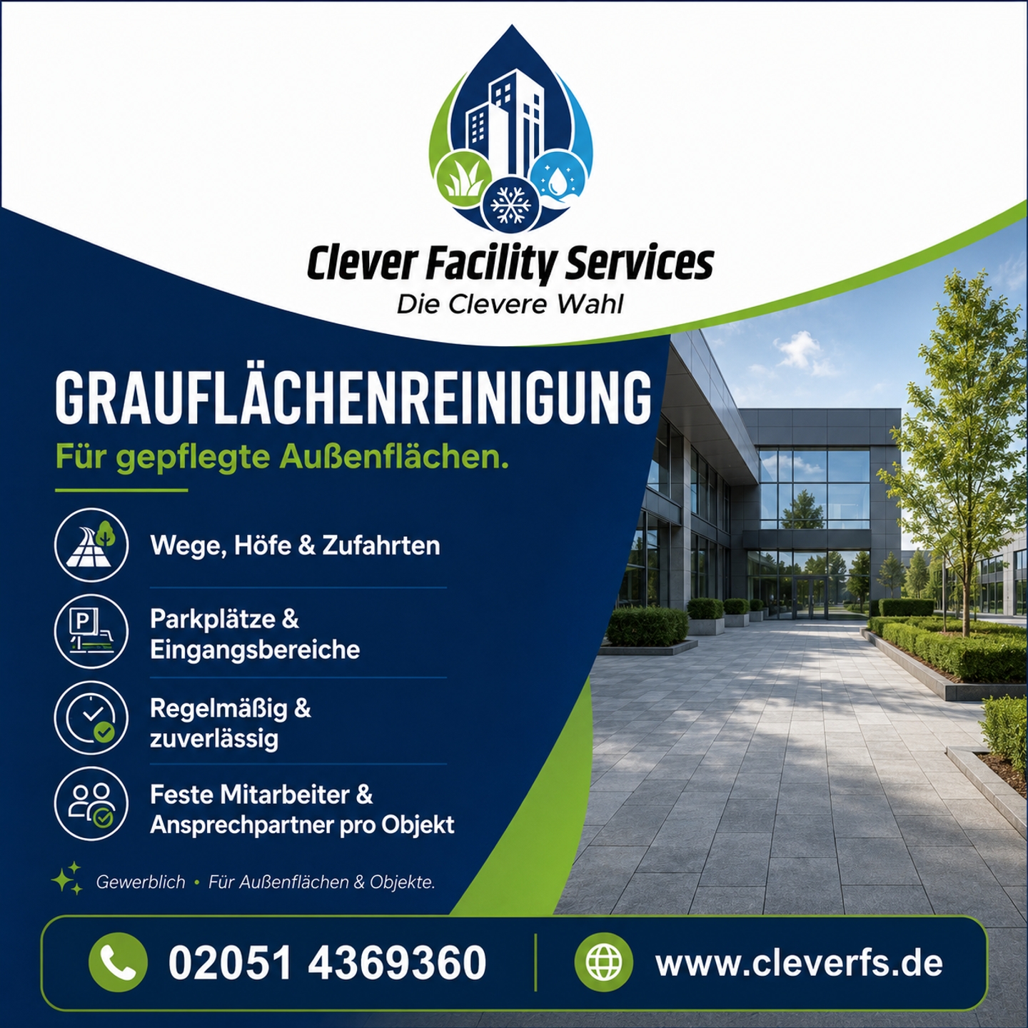 Clever Facility Services, Hofer Heide 7 in Velbert