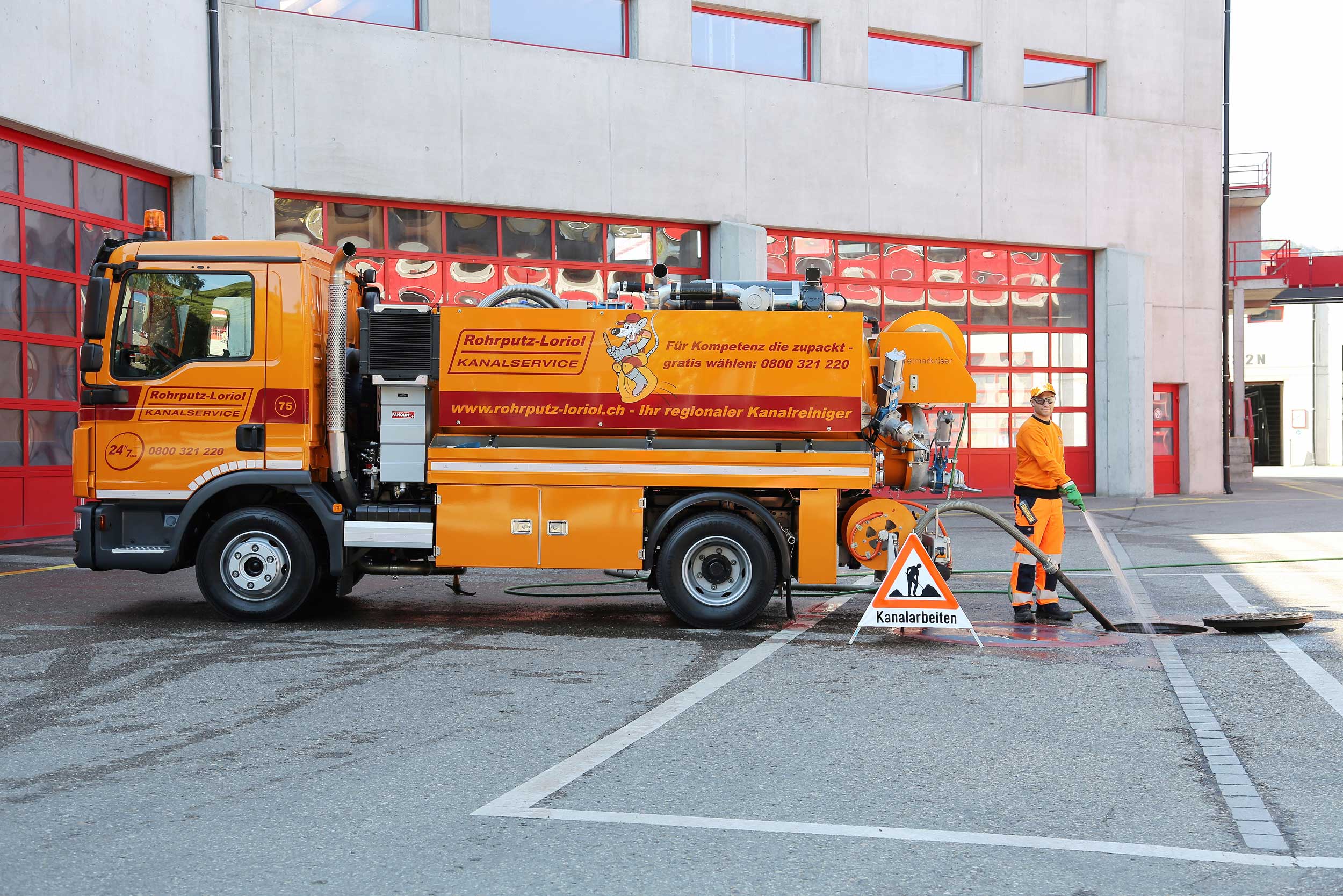 Bilder Kanalreinigung Uster ZH