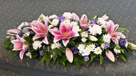 Funeral flowers are sent to church services or funeral homes. A local florist will deliver your flowers or plants to the funeral or memorial service; the gesture of sending flowers conveys your sincerest feelings and offers a heartfelt message. Honoring the departed's religious customs, traditions or cultural beliefs at a viewing or wake, funeral, cremation, or graveside service with appropriate flowers can be an essential aspect of these ceremonies.