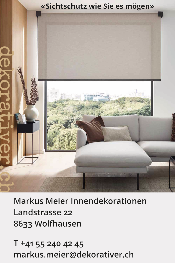 Bilder Markus Meier Innendekorationen