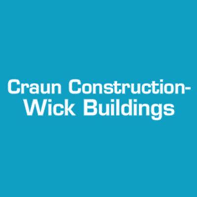 Craun Construction - Wick Building Builder Logo