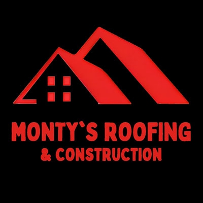 Monty's Roofing &amp; Construction Logo