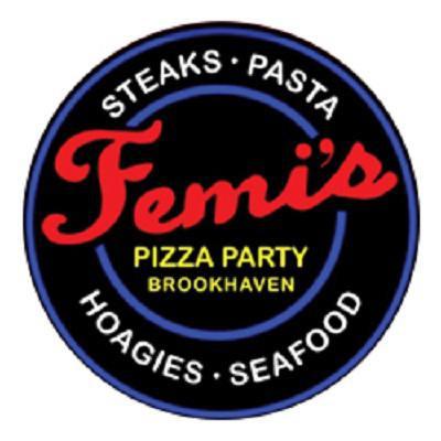 Femi's Pizza Party of Brookhaven Logo