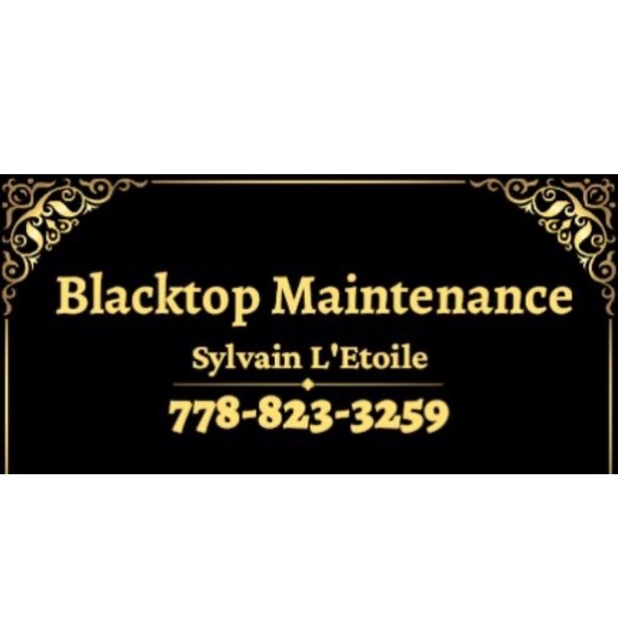 Blacktop Maintenance