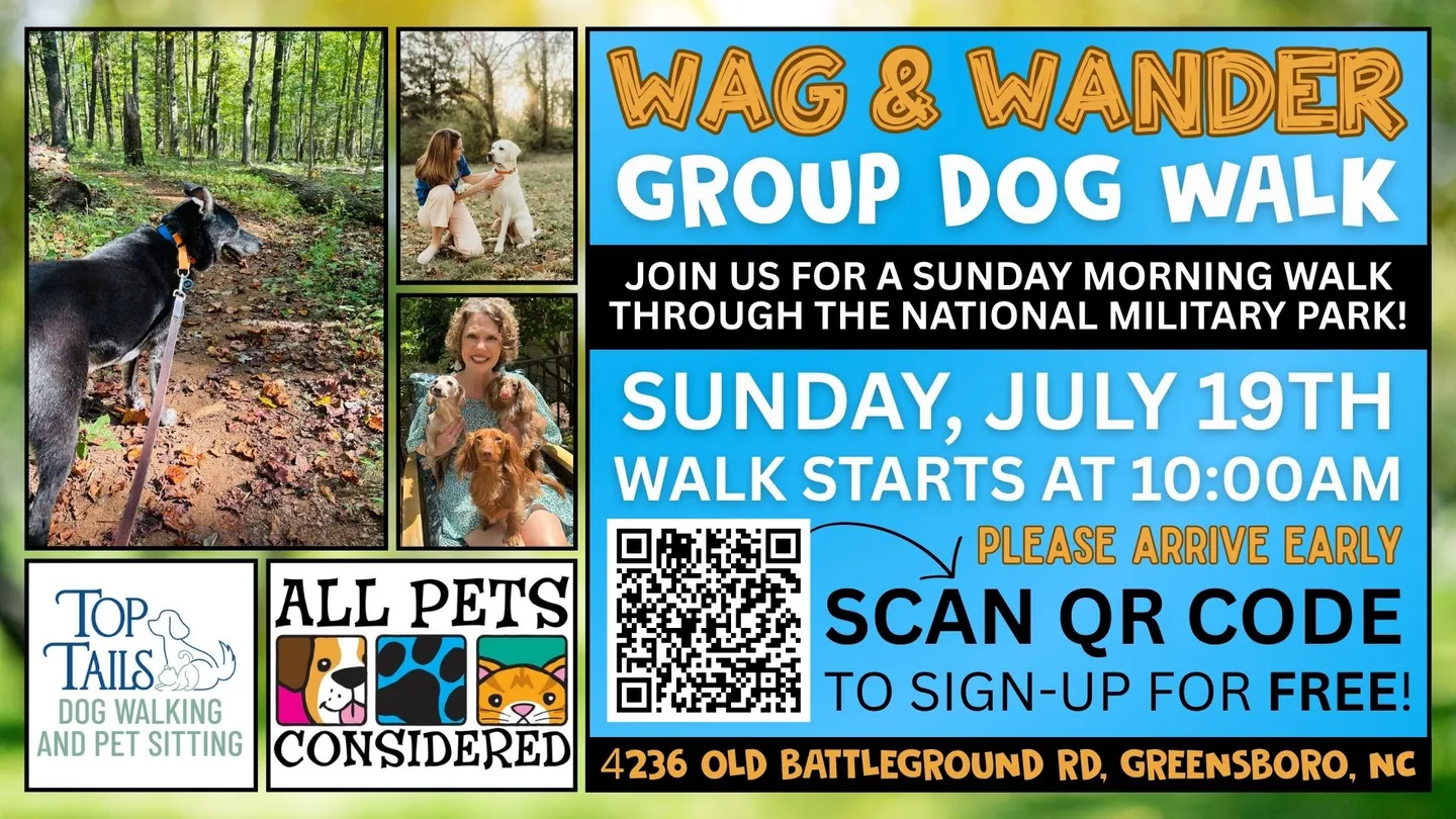 Image of Local Pet Event Wag & Wonder Group Dog Walk Nearby