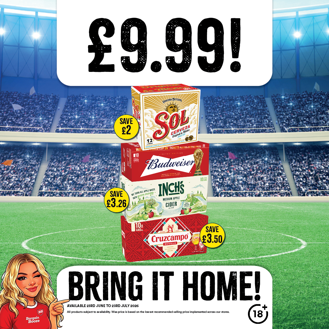 £9.99 on selected beers