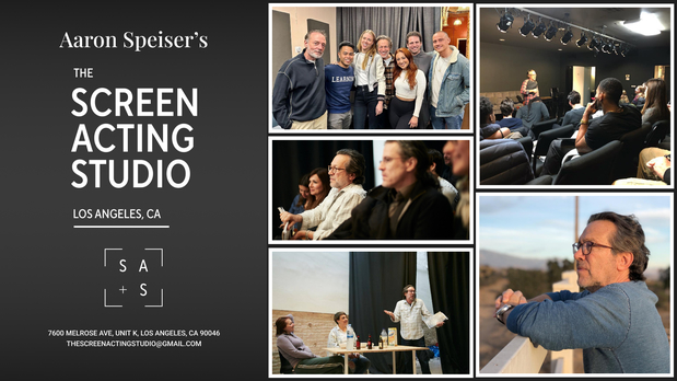 Images Aaron Speiser - The Screen Acting Studio