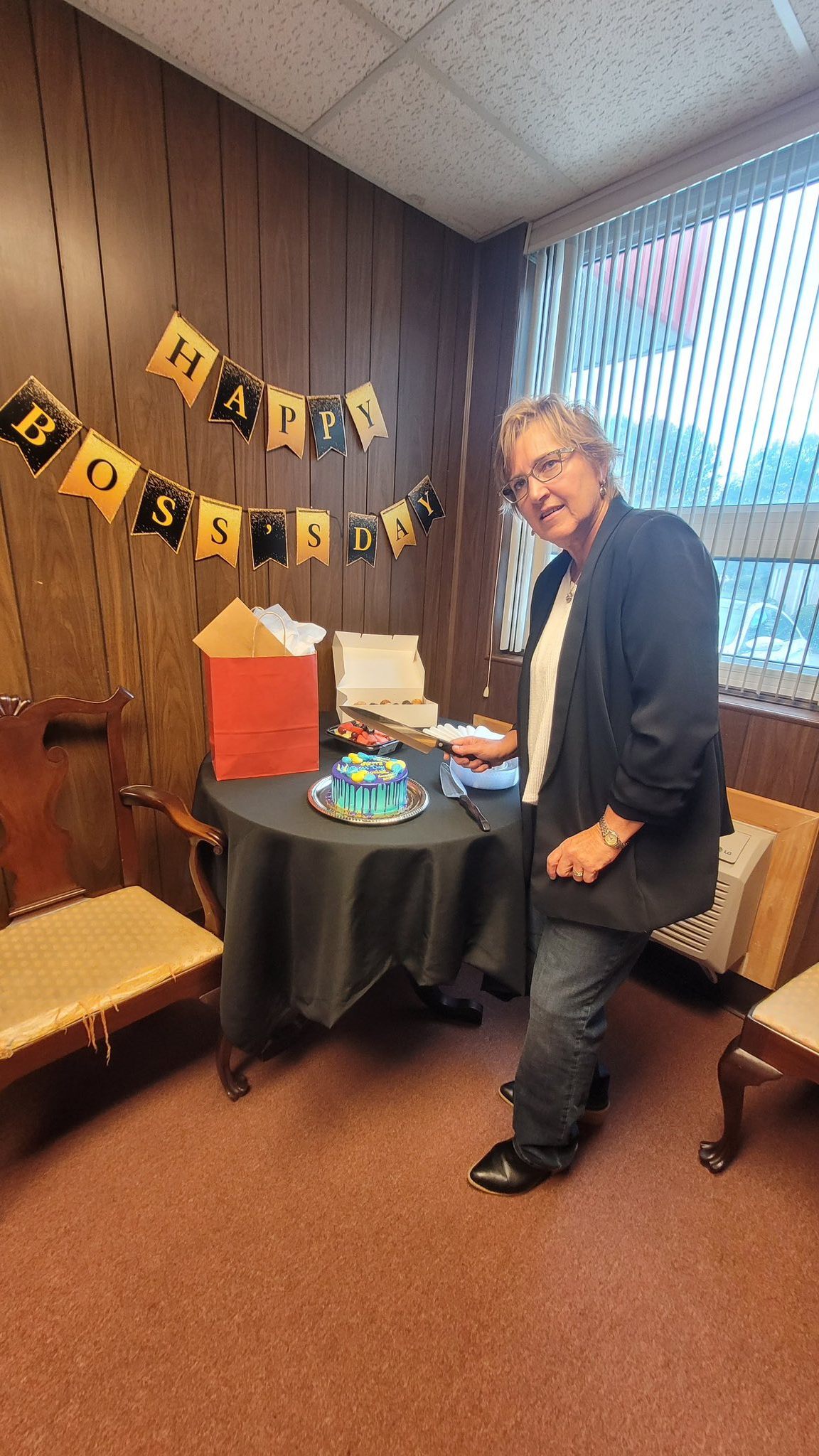 My team's early celebration of their boss was a wonderful display of appreciation. I feel fortunate to work alongside such a thoughtful team. Thank you all for being an inspiration! You rock!!