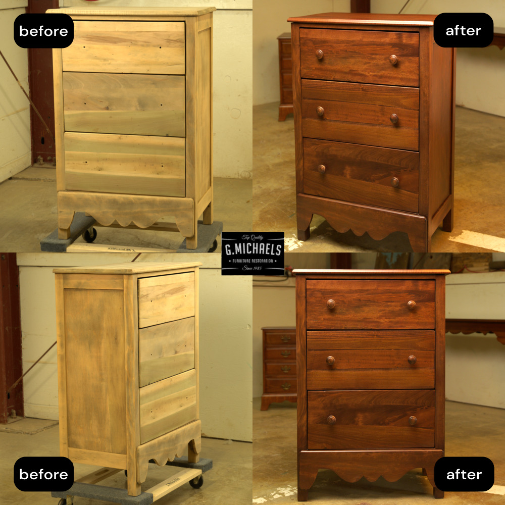 Chest of Drawers Refinishing and Restoration