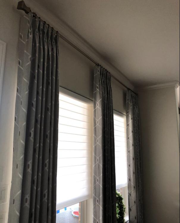 If you want to upgrade your décor, install our Silhouette Shades with Custom Pleated Drapery Panels by Budget Blinds of Katy & Sugar Land. We’ve transformed the home interior of many clients in the Katy area. #SilhouetteShades #PleatedDraperyPanels #ShadesOfBeauty #DrapedInBeauty #BudgetBlindsKatySu