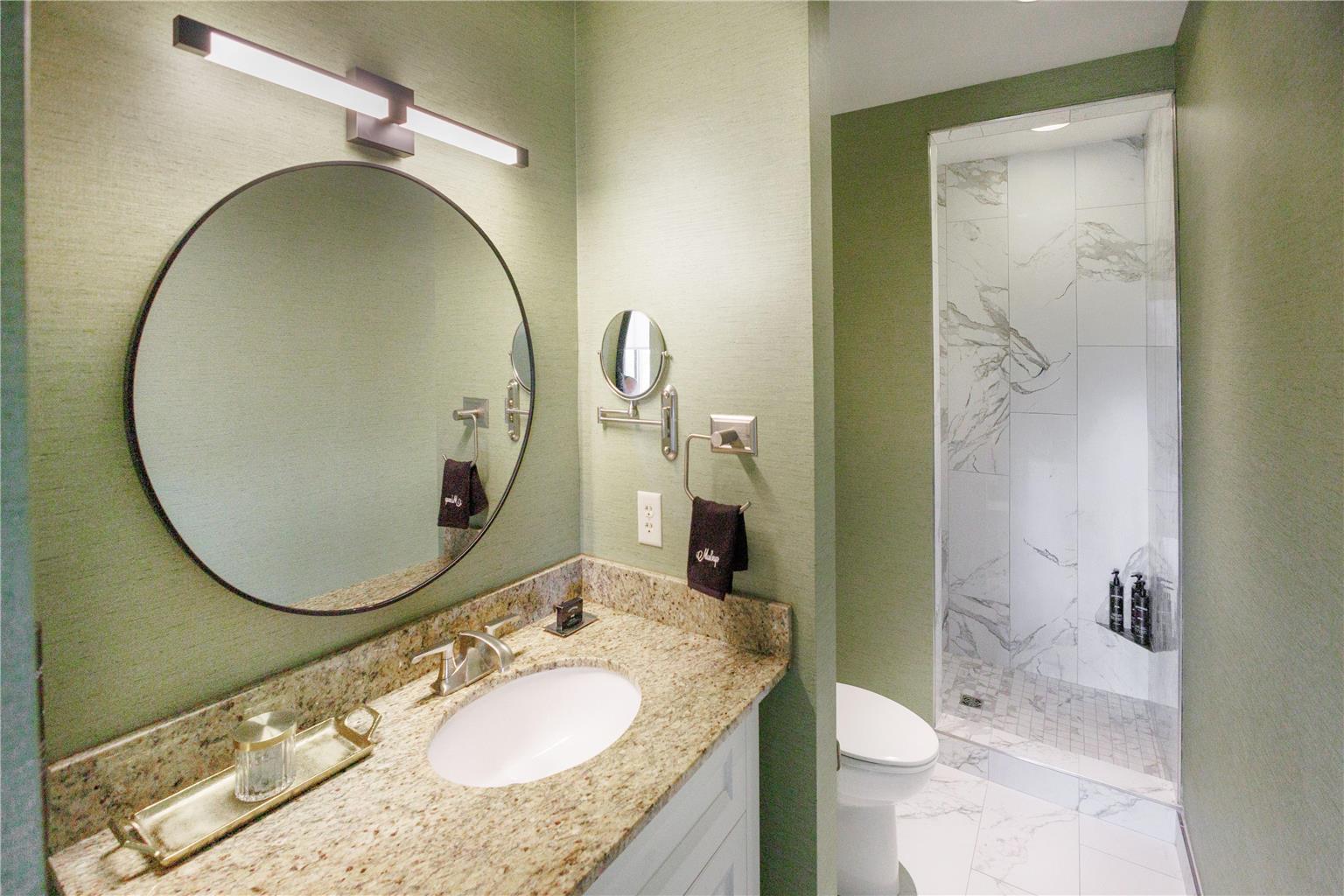 Guest room bath