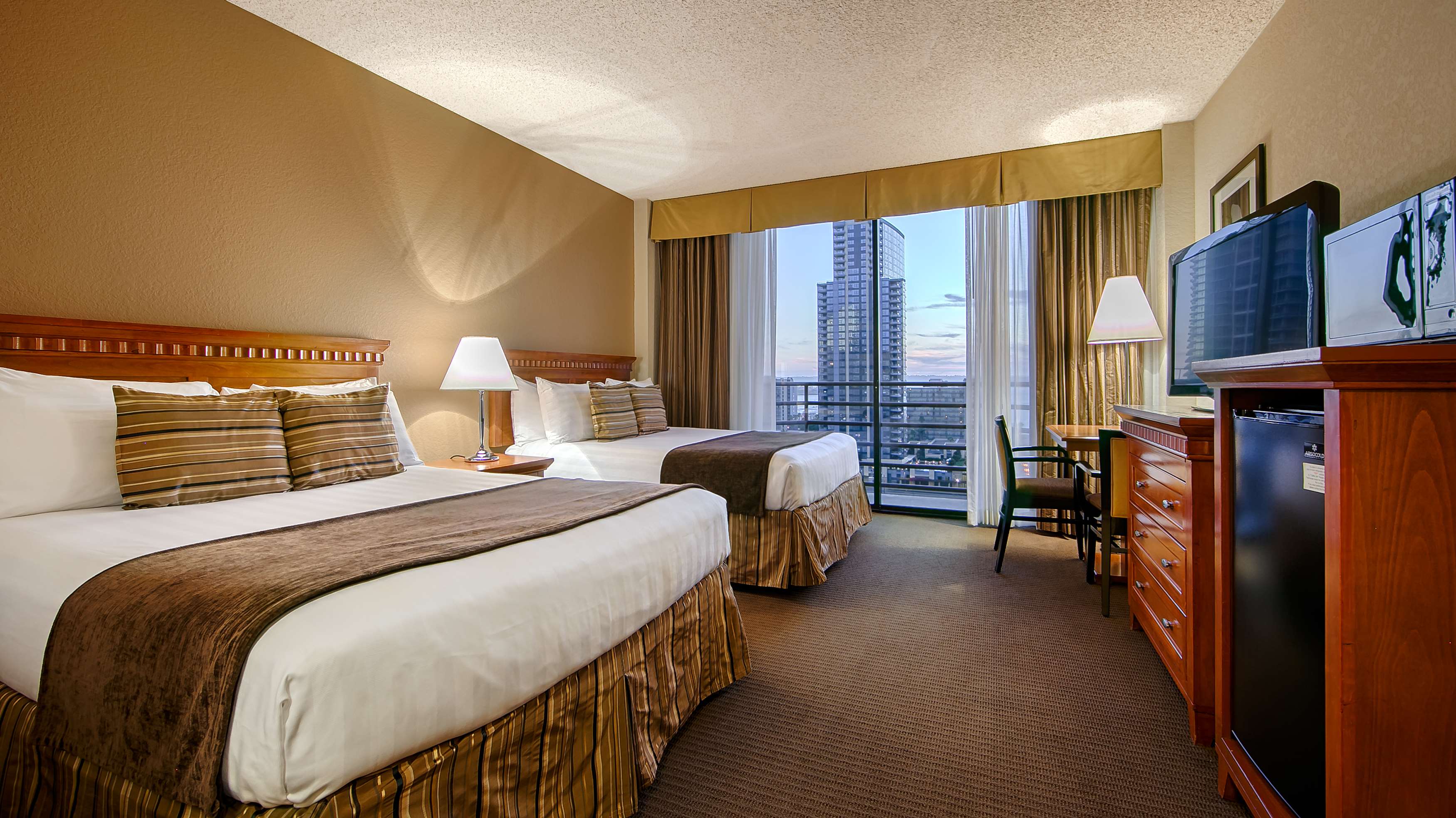 Two Queen Beds Guest Room