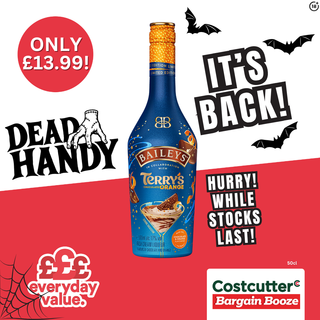 £13.99 on baileys terry choc orange, hurry whilst stock lasts