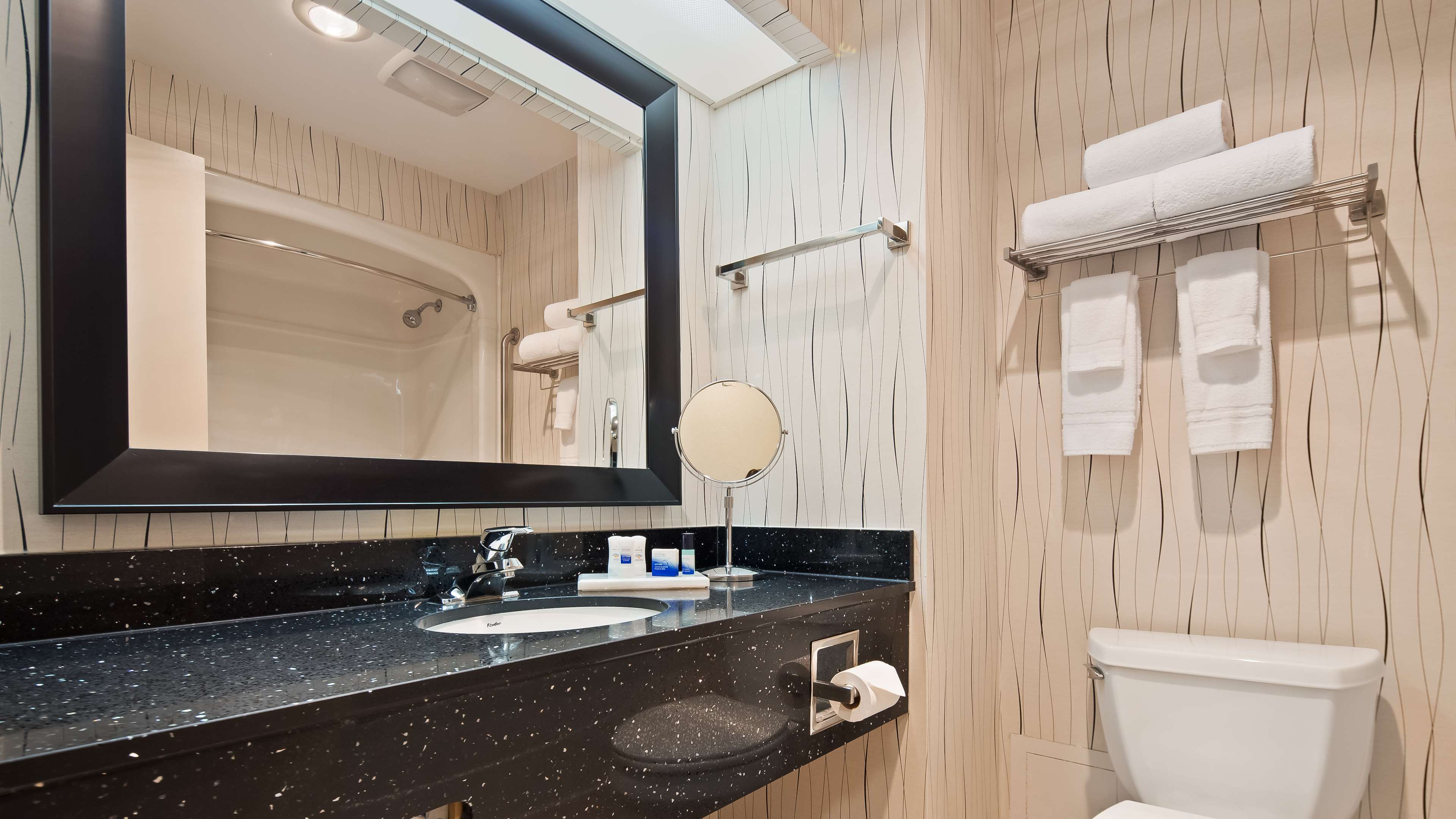 Best Western Plus Travel Hotel Toronto Airport in Toronto: Guest Bathroom