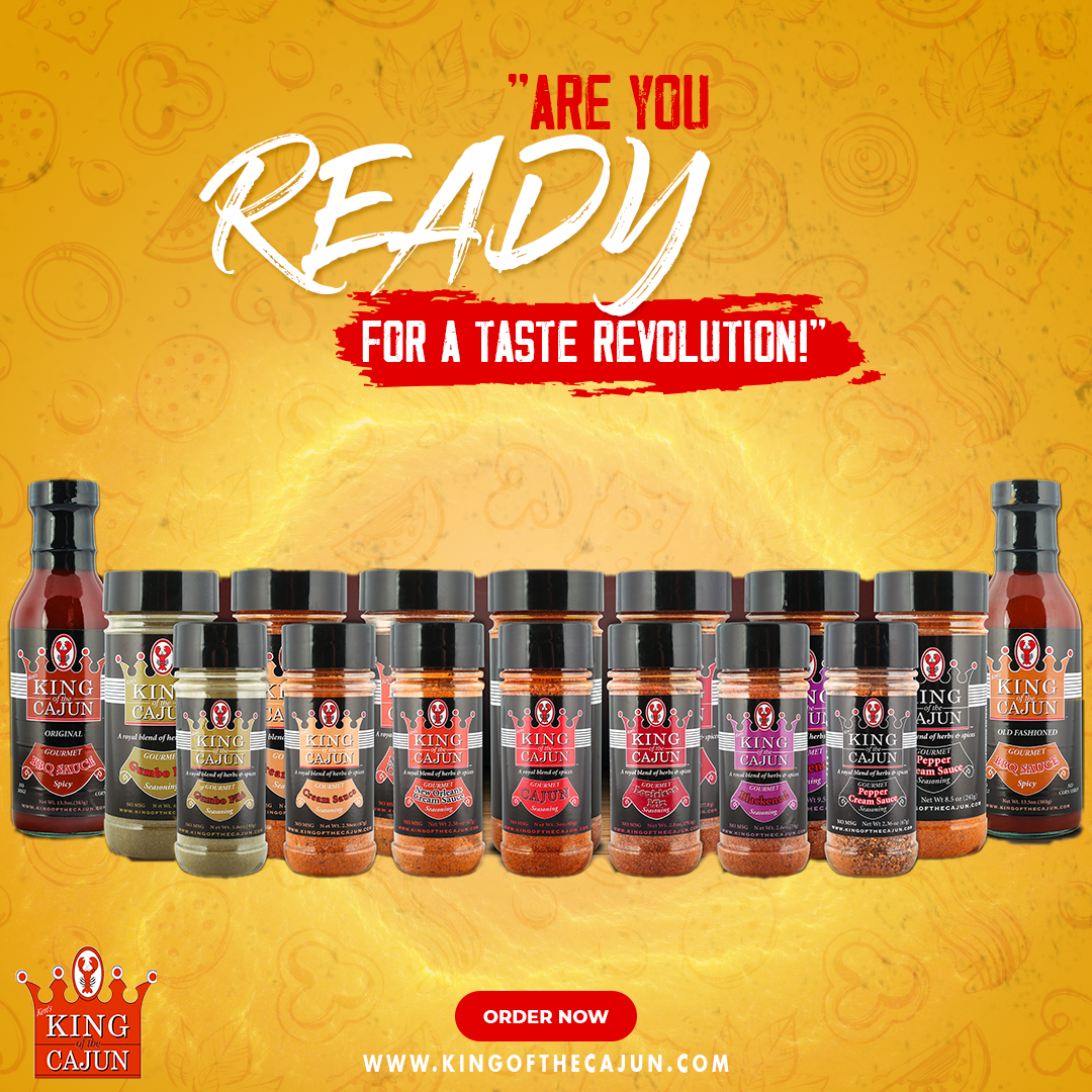 King Of The Cajun Gourmet Brand Seasoning Image