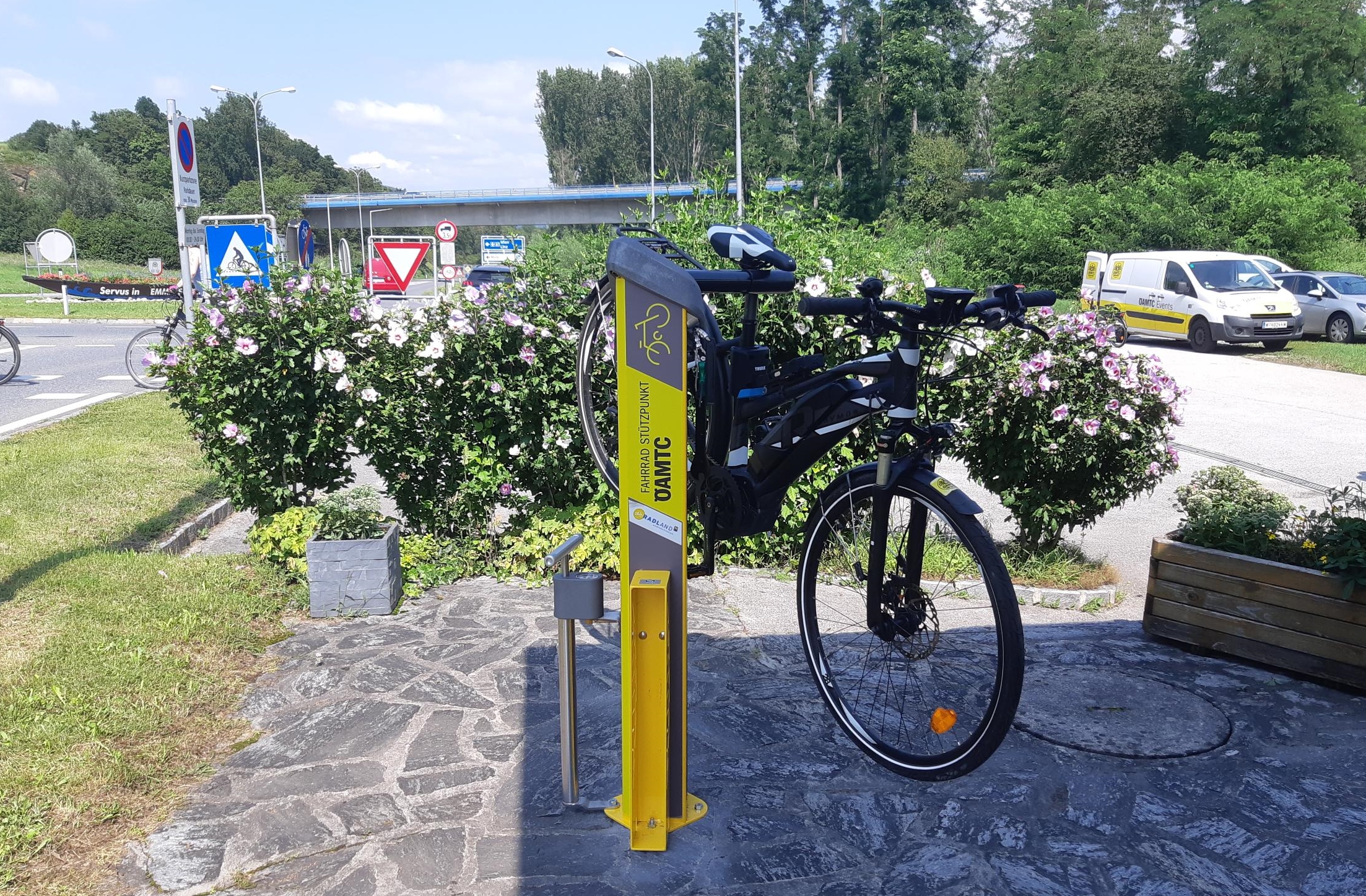 Bilder ÖAMTC Fahrrad-Station Emmersdorf