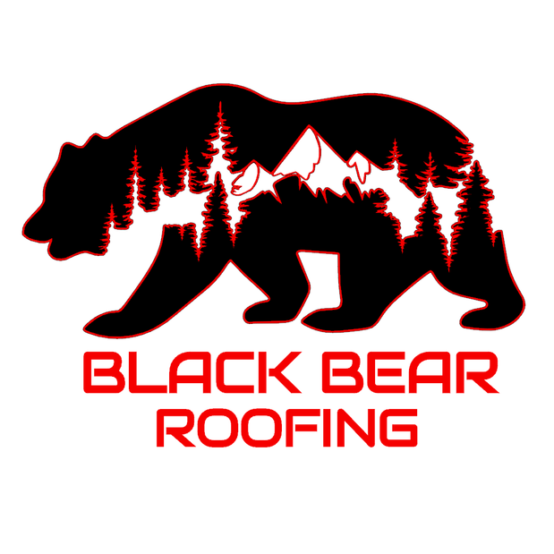Black Bear Roofing Logo