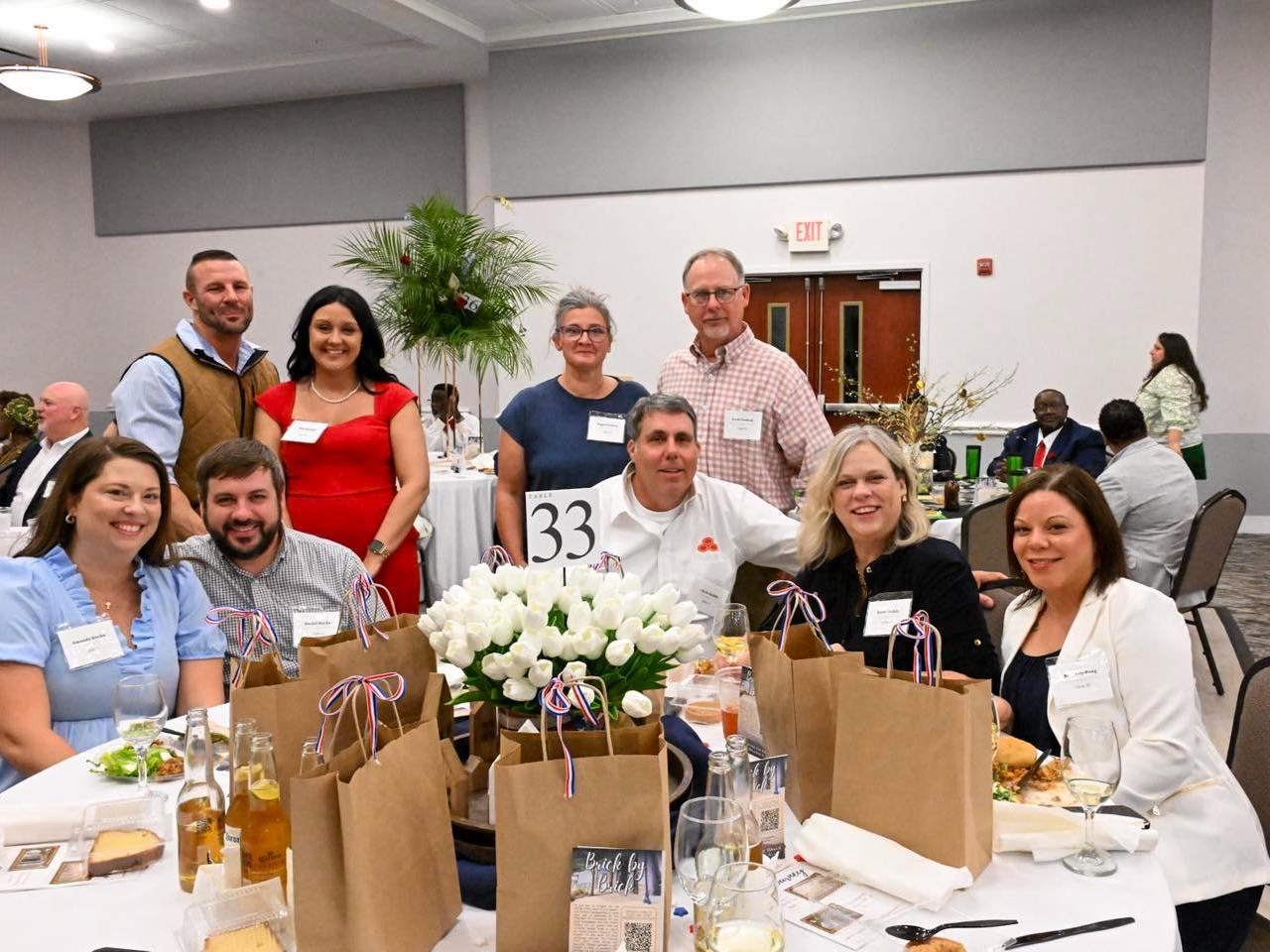 We had a great time at the Chamber banquet. 30 years as a member!