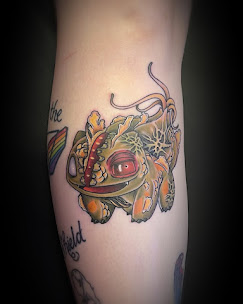 Branded Bear Tattoo Image