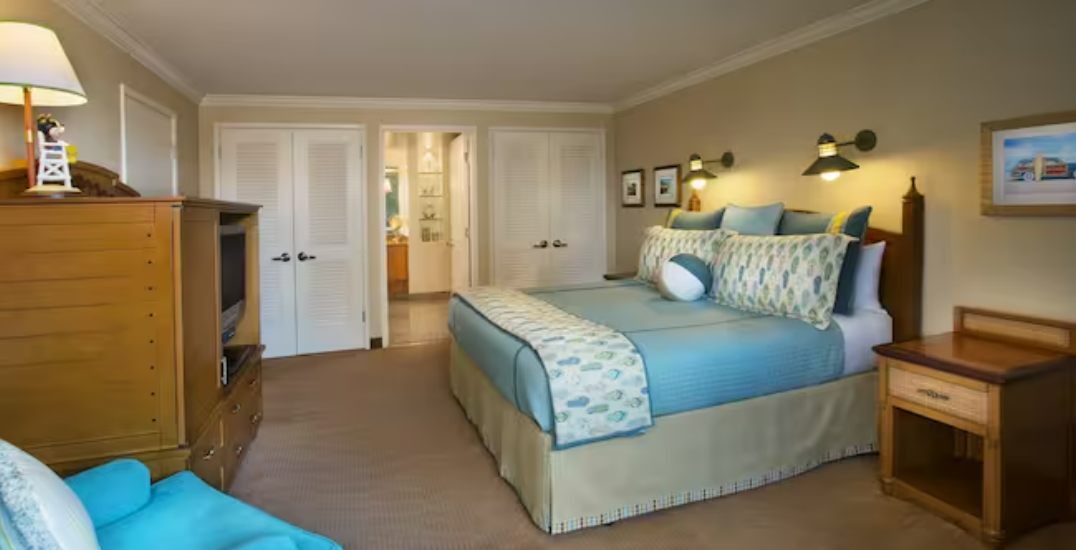 Disney's Paradise Pier Hotel Dana Point Suite 1-3 Bedroom King Bedroom